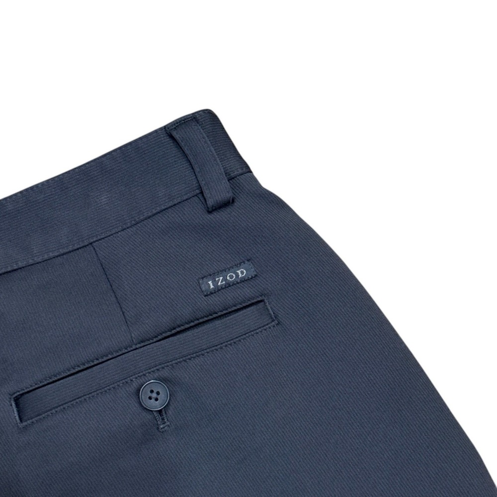 IZOD‎ Performance Mens Dark Grey Golf Pants Chino Trousers 33x30